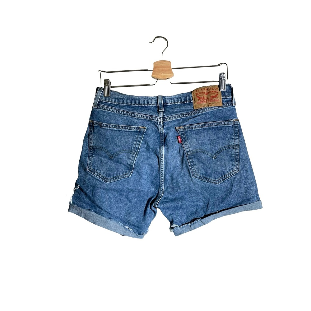 Levi's Blue Denim Jean Shorts